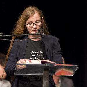 Lesung Emma Braslavsky