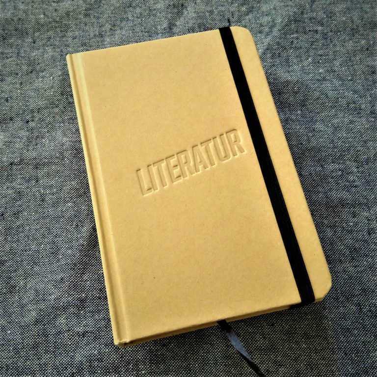 Notizbuch ‚Literatur‘