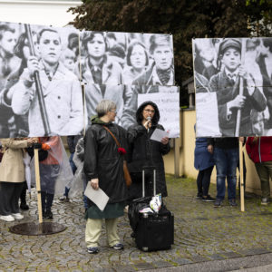 Outdoor-Performance "Ferdinand Hanusch? Hier entlang"