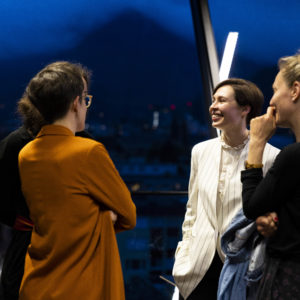 Unterhaltung mit Sofia Andruchowytsch nach ihrer Lesung