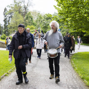 Spaziergang von Bodo Hell durch den Kurgarten