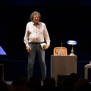 Autor Robert Schindel bei der Lyrikmatinee