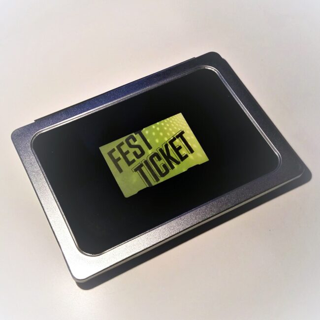 Geschenkbox: Festticket – Bild 2