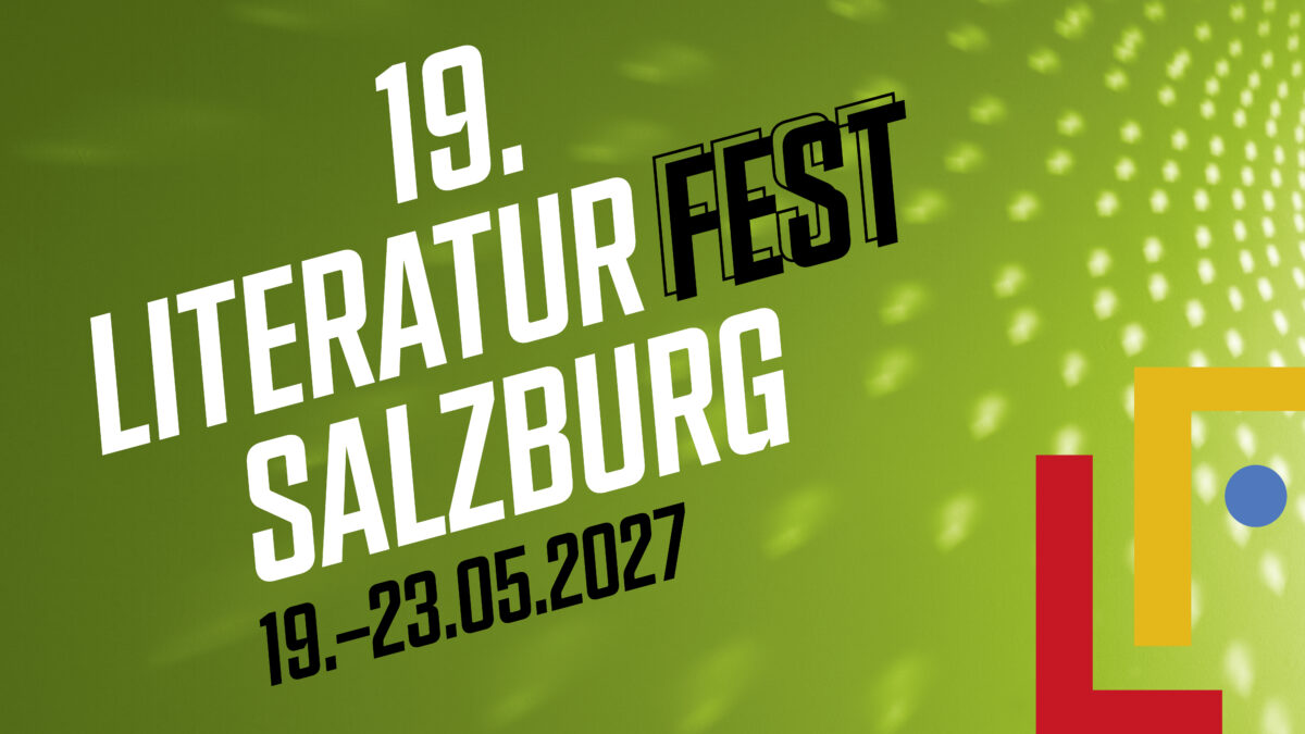 Ankündigung 19. Literaturfest: 19. bis 23.05.27
